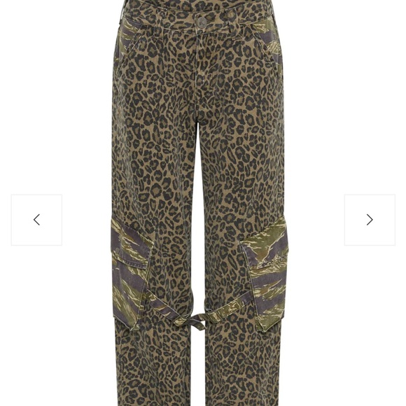 One Teaspoon Denim - One Teaspoon LUNA Leopard Camo Print Jeans